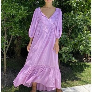 MIDI PURPLE DRESS